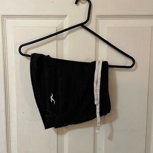 Hollister Black Velvet Shorts - M